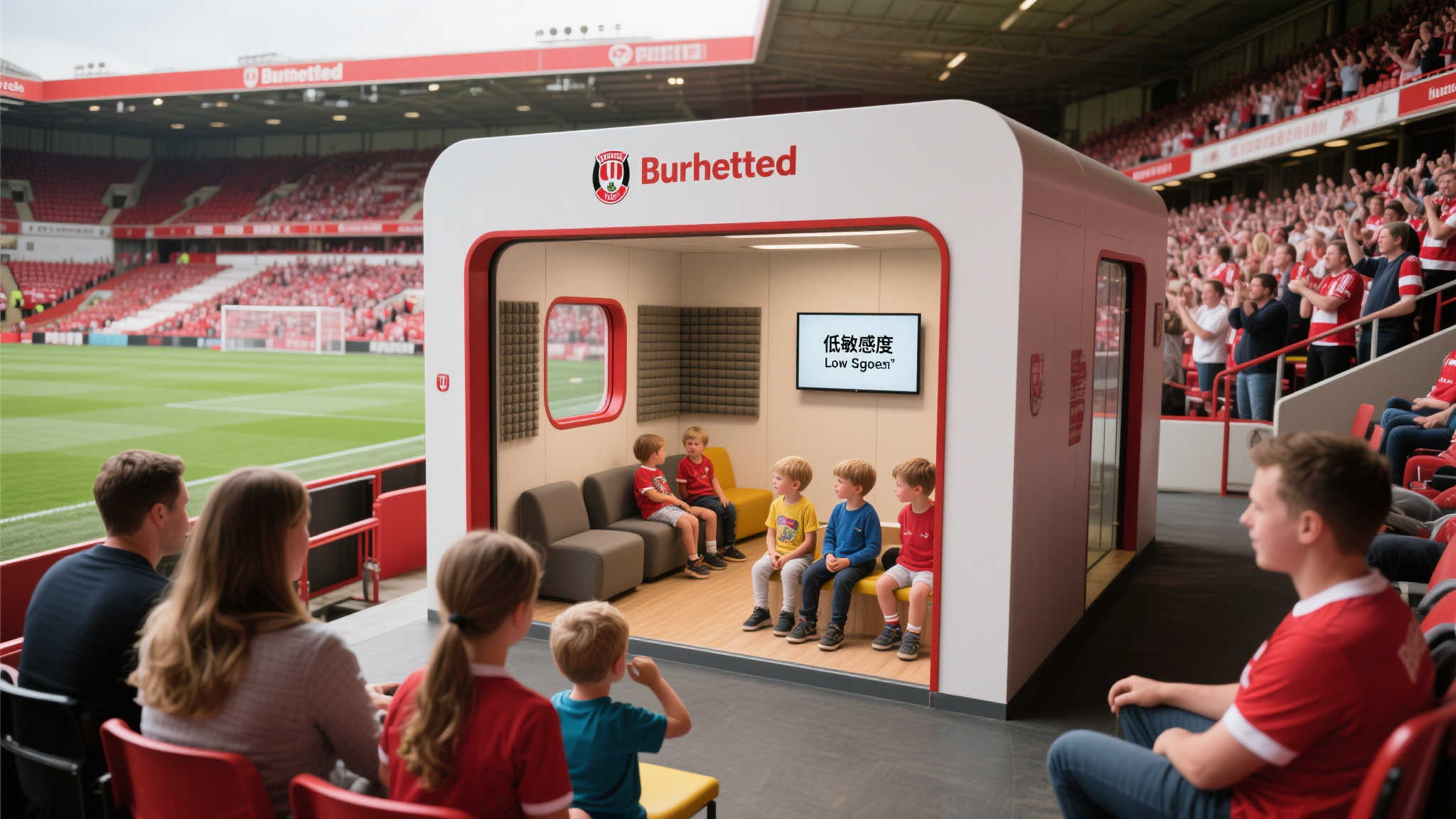 布伦特福德贴心设儿童观赛室,为小球迷打造安心体验 作为一家重视社区建设并关注粉丝体验的俱乐部,布伦特